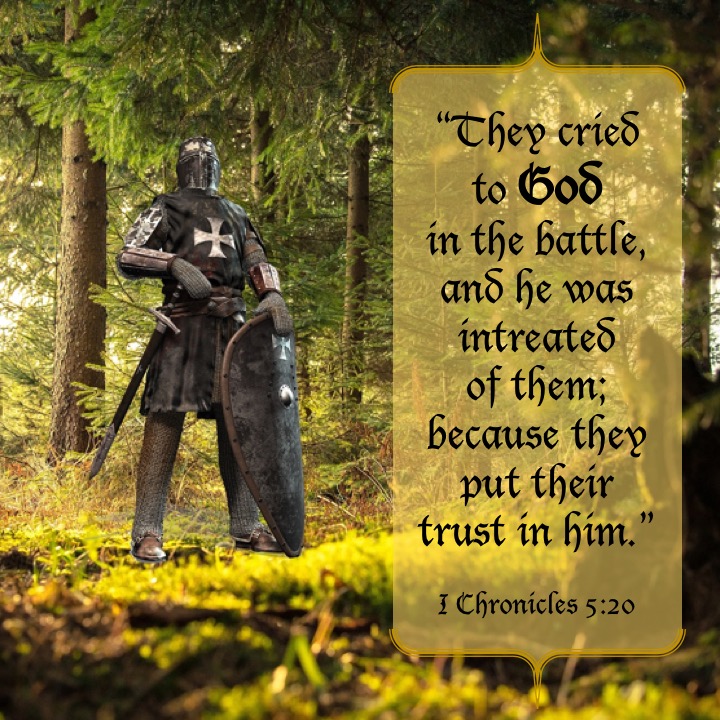 I Chronicles 5 20 English