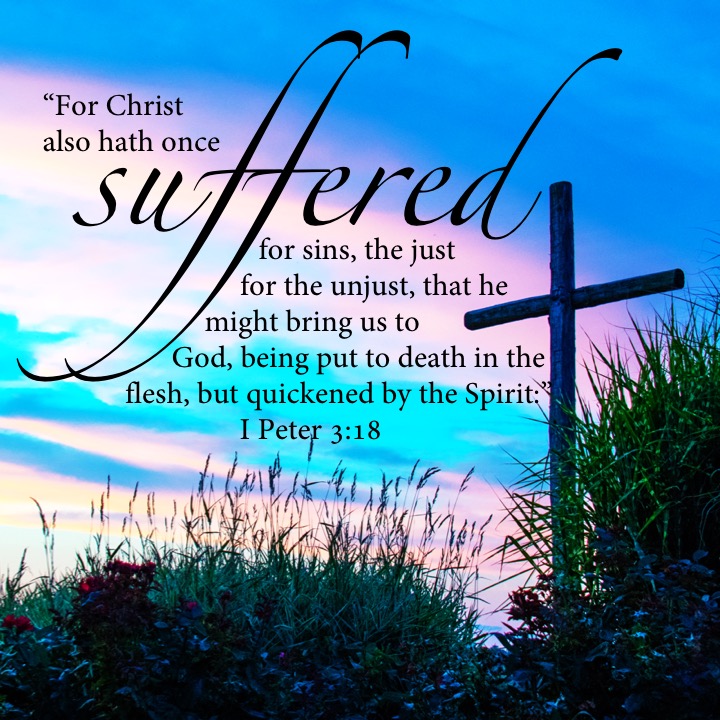 I Peter 3 18 English