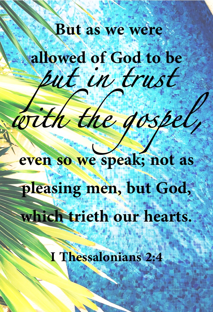 I Thessalonians 2 4 English