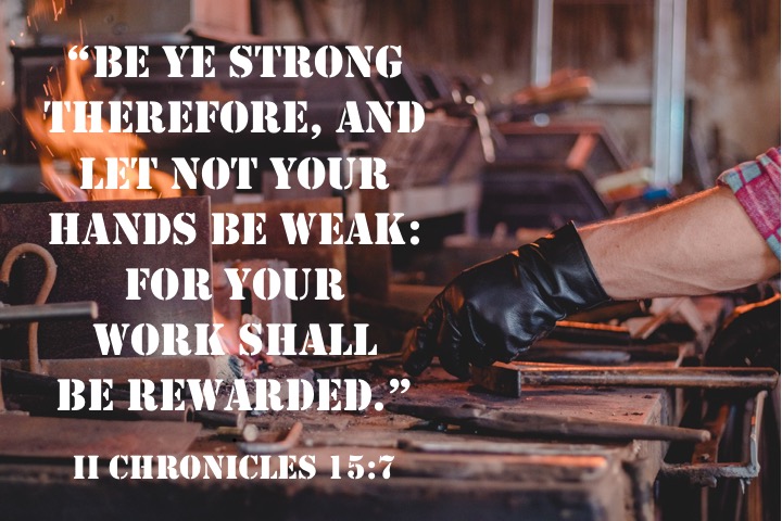 II Chronicles 15 7 English