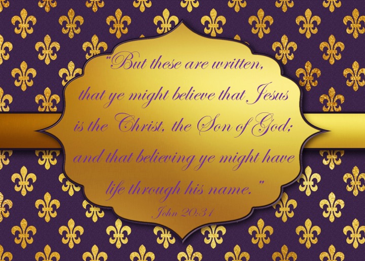 John 20 31 English