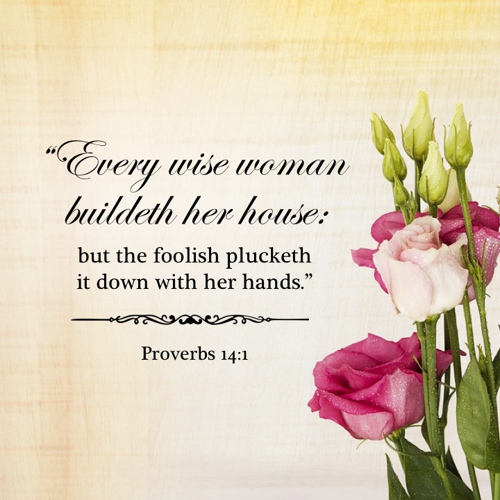 Proverbs 14 1 English