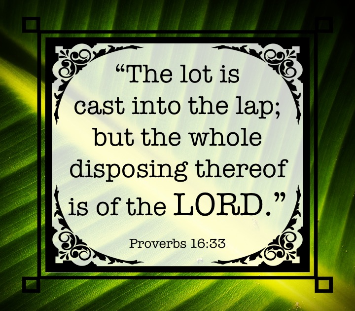 Proverbs 16 33 English