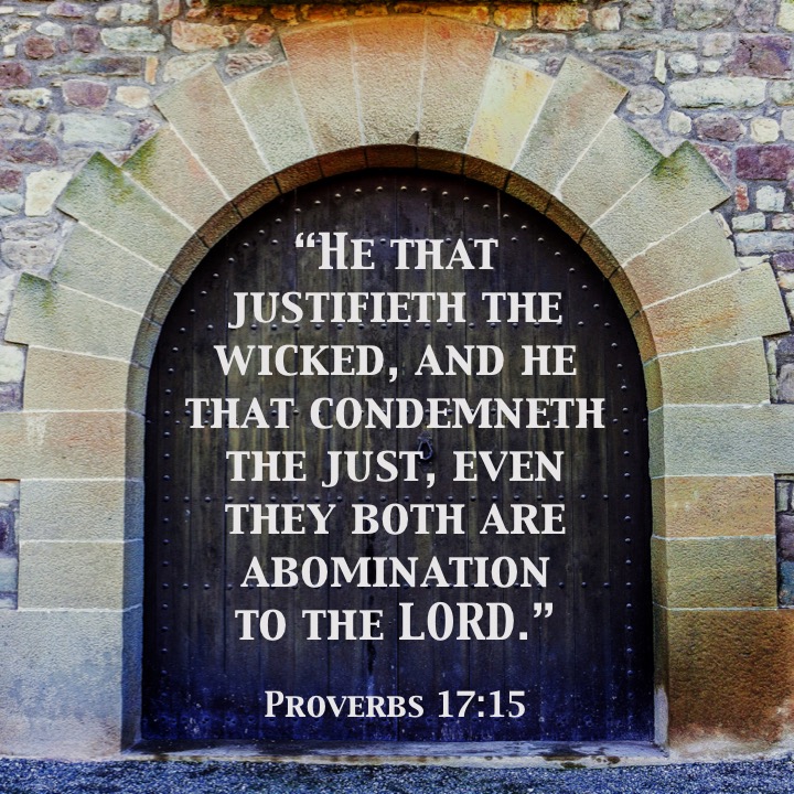 Proverbs 17 15 English