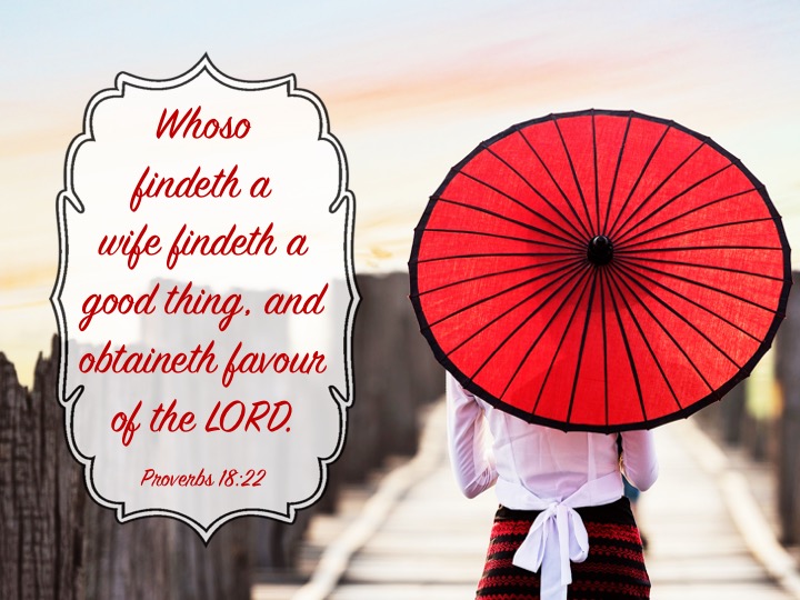 Proverbs 18 22 English