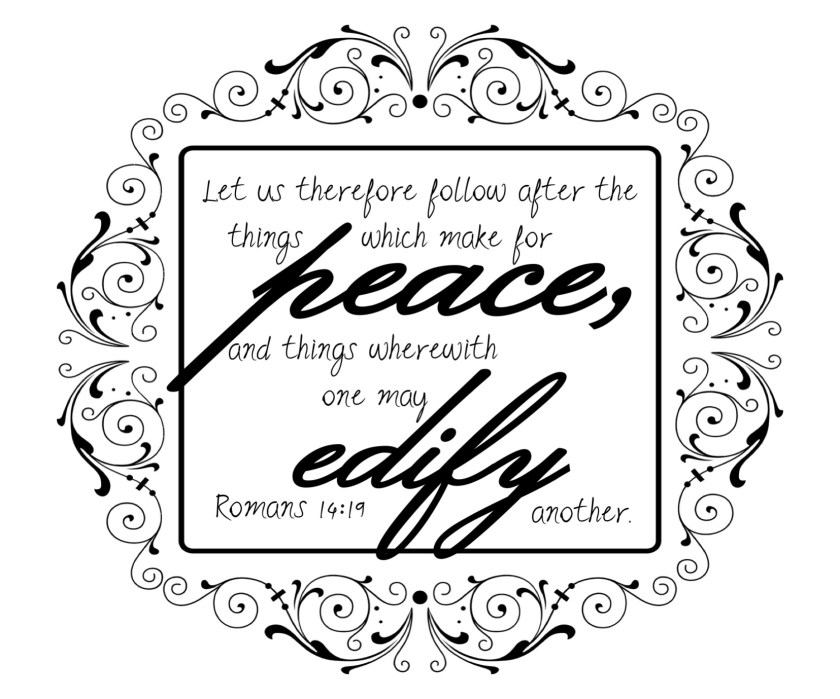 Romans 14 19 English