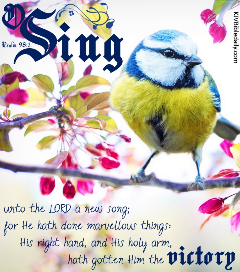 Psalm 98-1 KJV