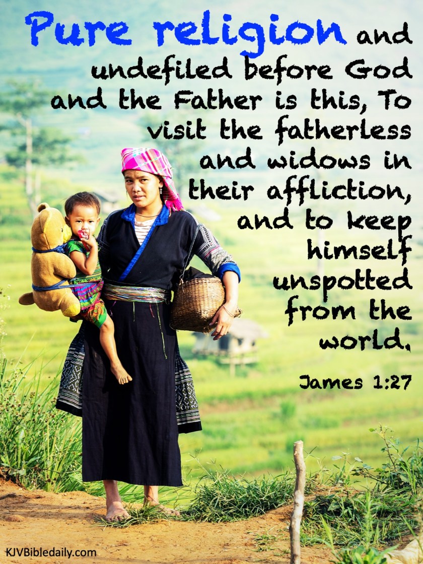 James 1 27 KJV