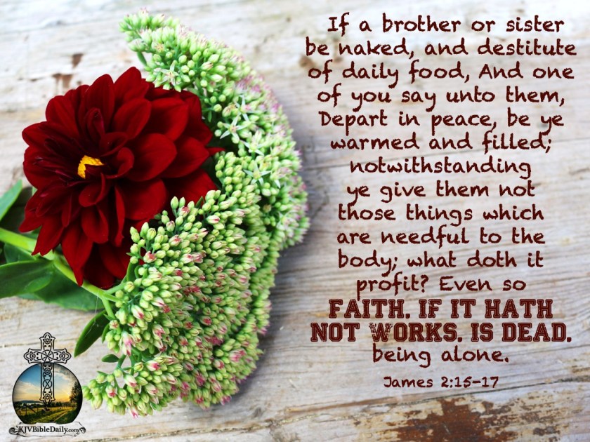 James 2 15-17 KJV