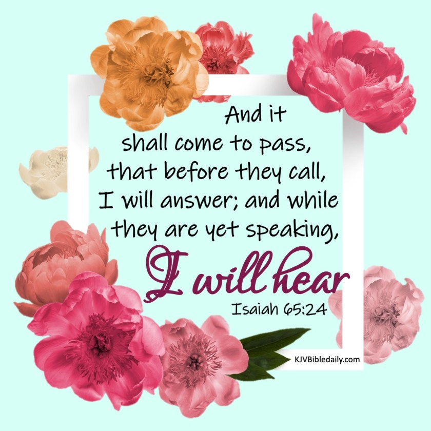 Isaiah 65-24 KJV