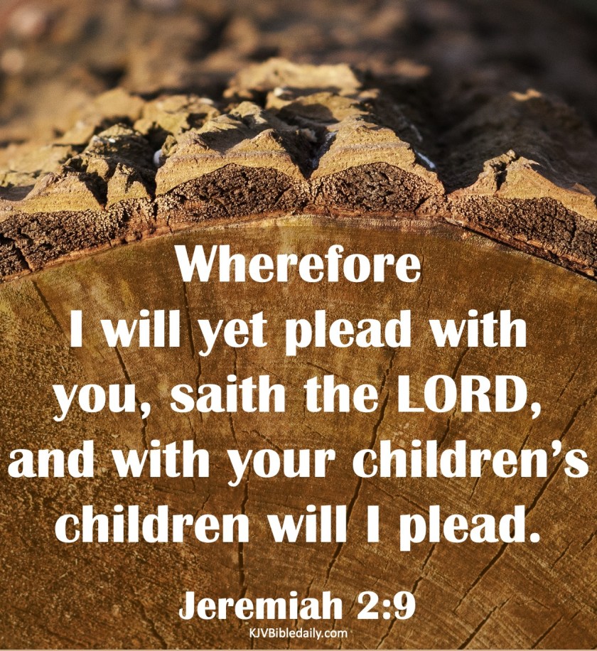 Jeremiah 2-9 KJV