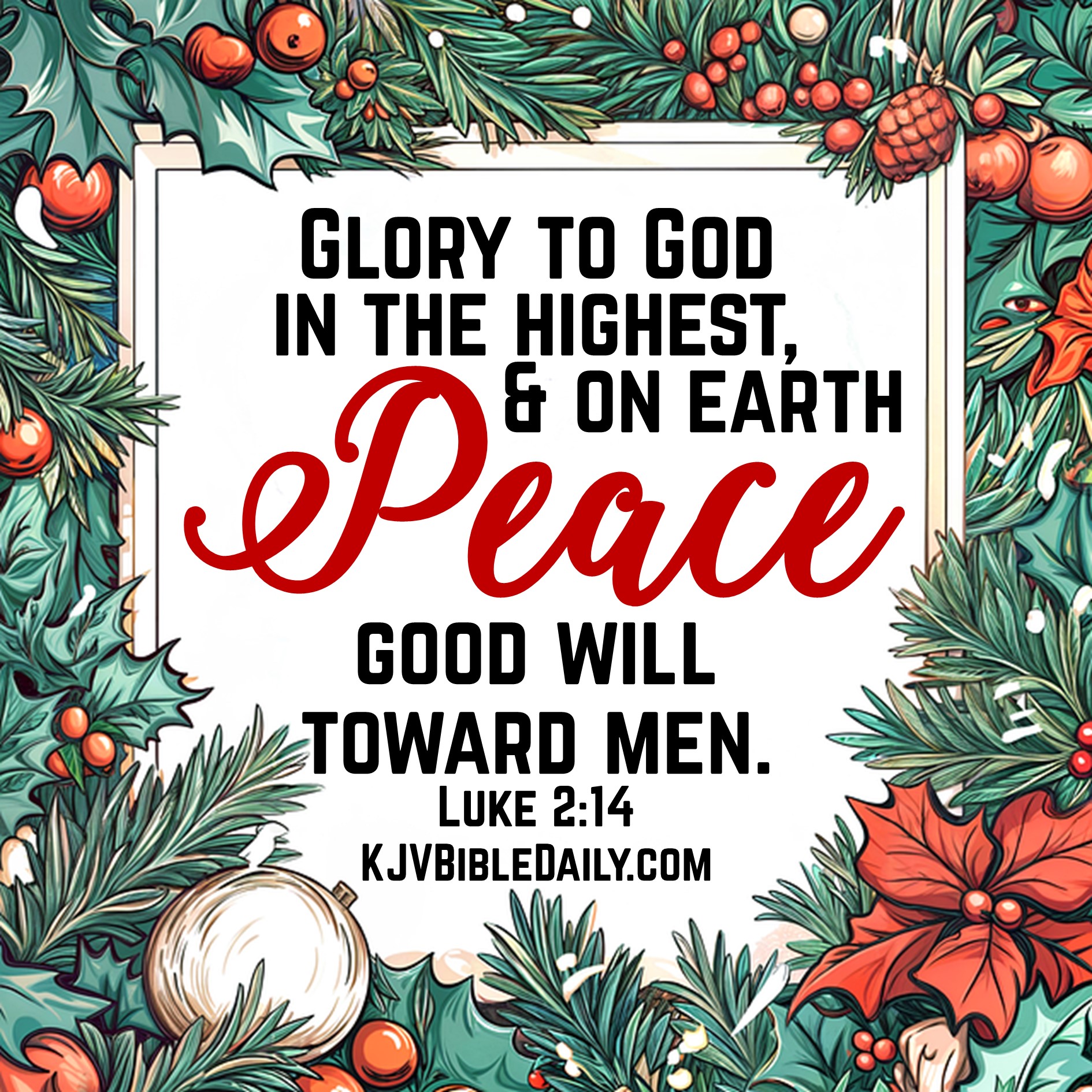Luke 2:14 KJV – KJV Bible Verses