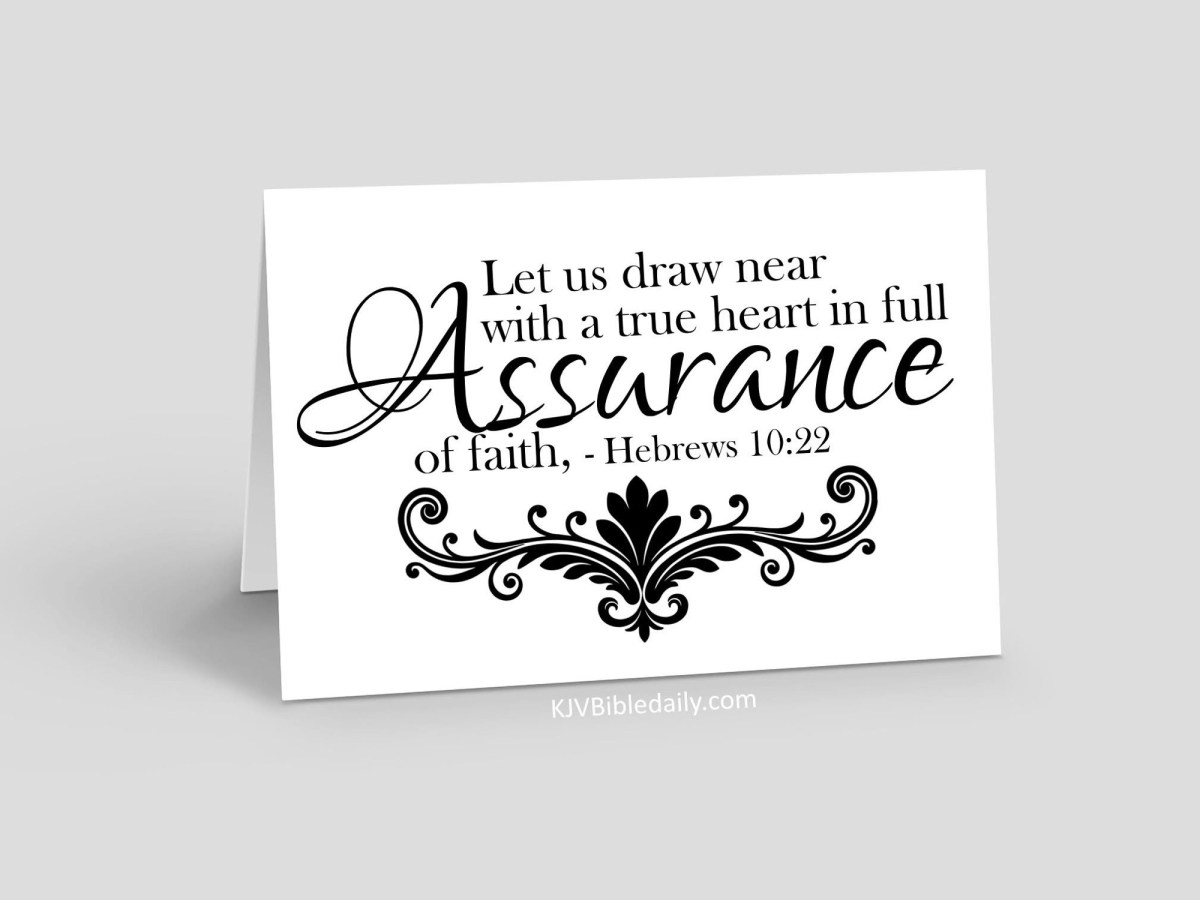 Hebrews 10:22